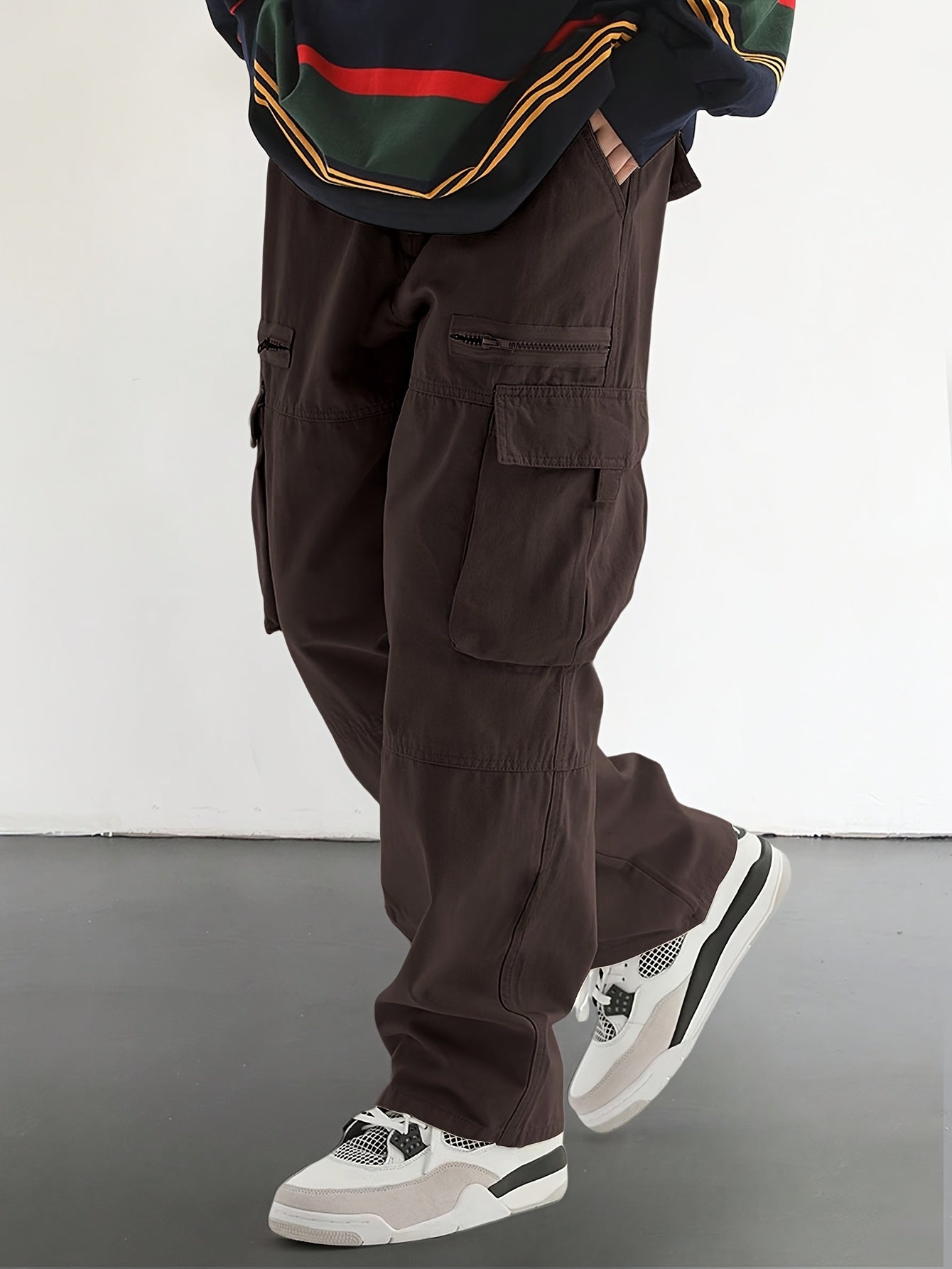 Wayne - Casual Drawstring Pants with Stylish Flap Pockets and Multi-Pocket Design for Men