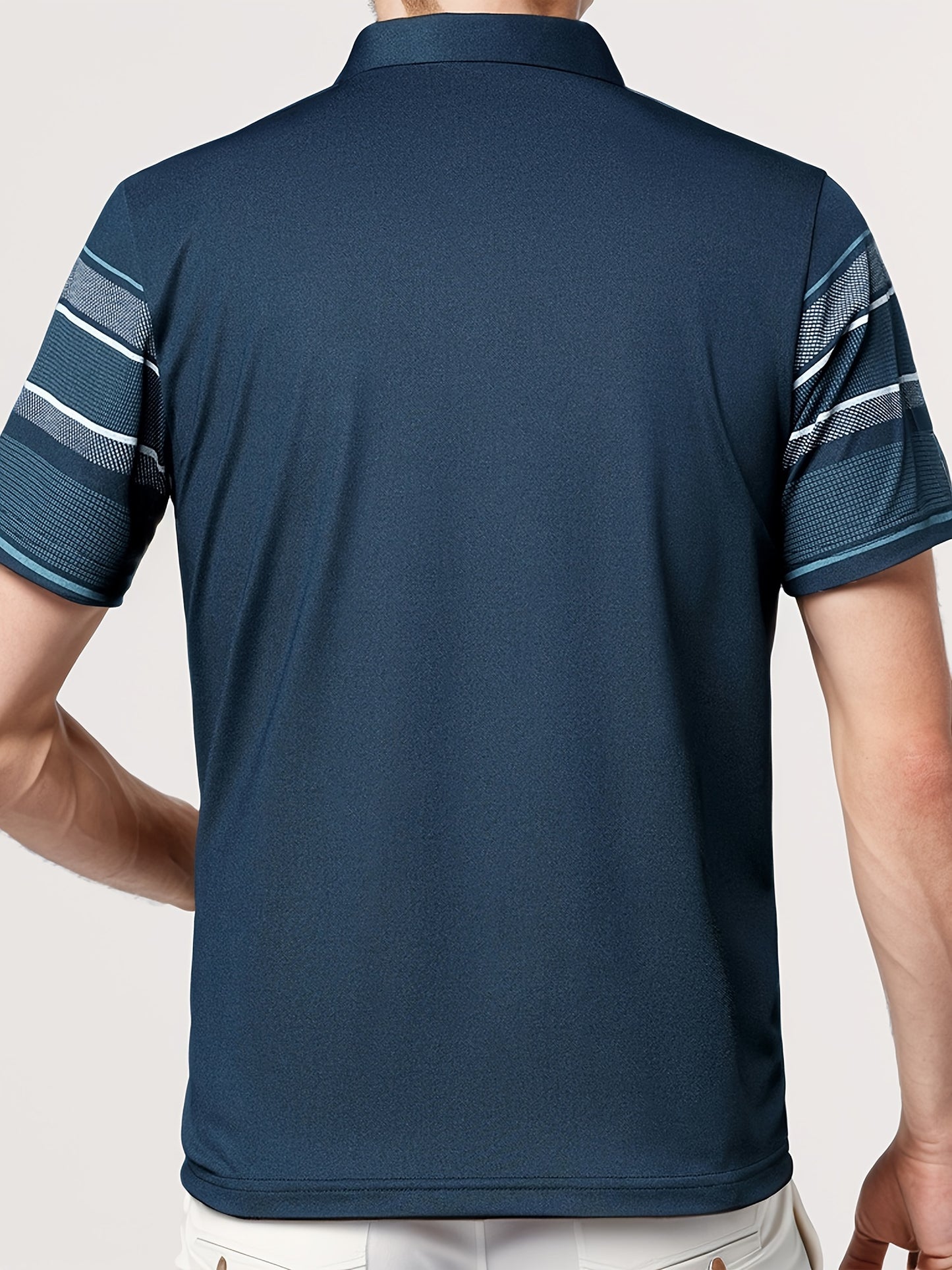 Benjamin - Casual Striped Polo Shirt for Men