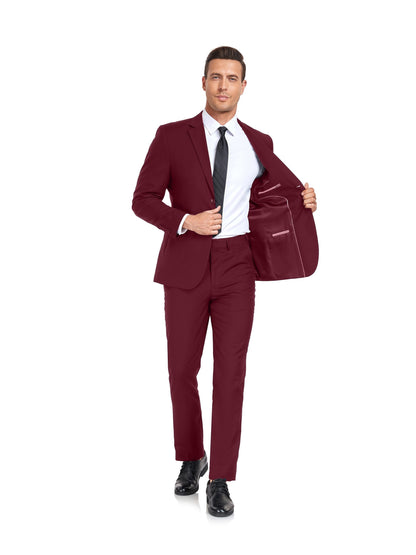 Tony – Men's Tailored Suit Set with Vest