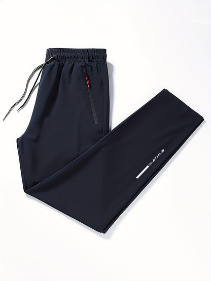 Wesley - Track Pants with Zipper Pockets and Drawstring for Men