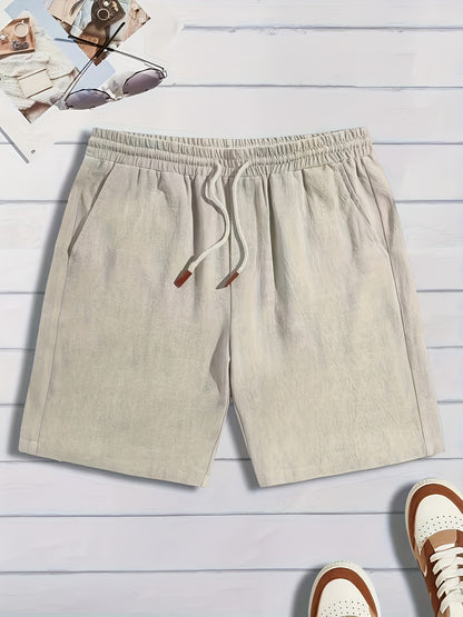 Douglas - Casual Linen Shorts with Relaxed Fit for Men