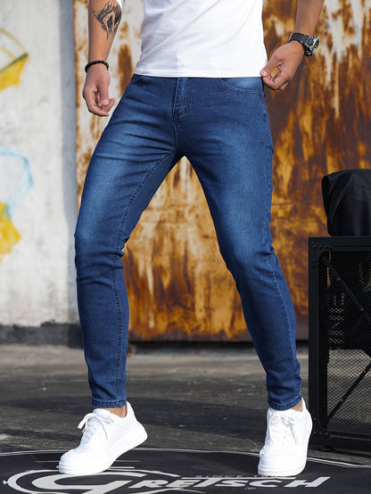 Dirk - Skinny Fit Stretch Denim Pants for Men