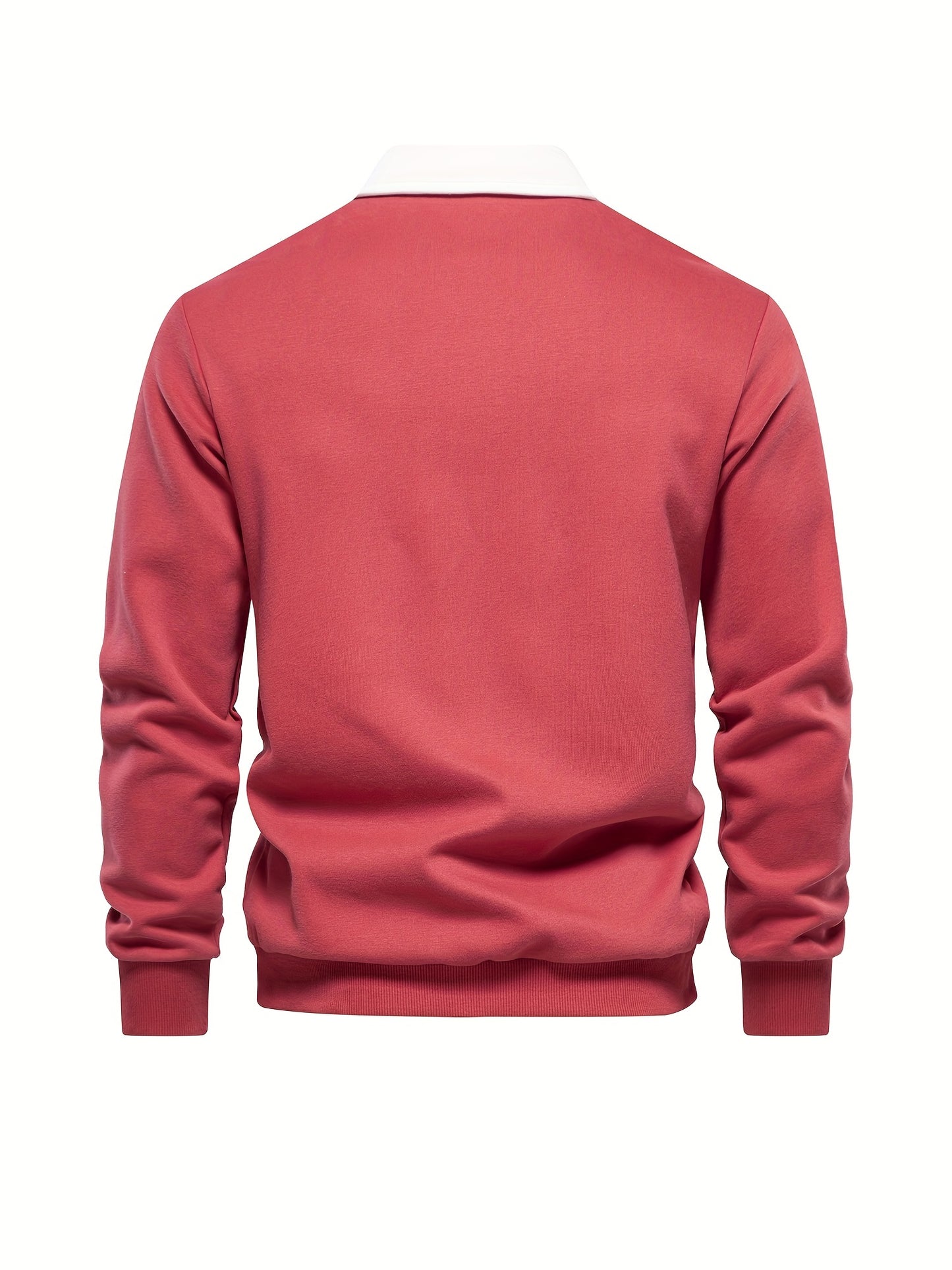 Tom – Men's Retro Color Block Pullover Shirt