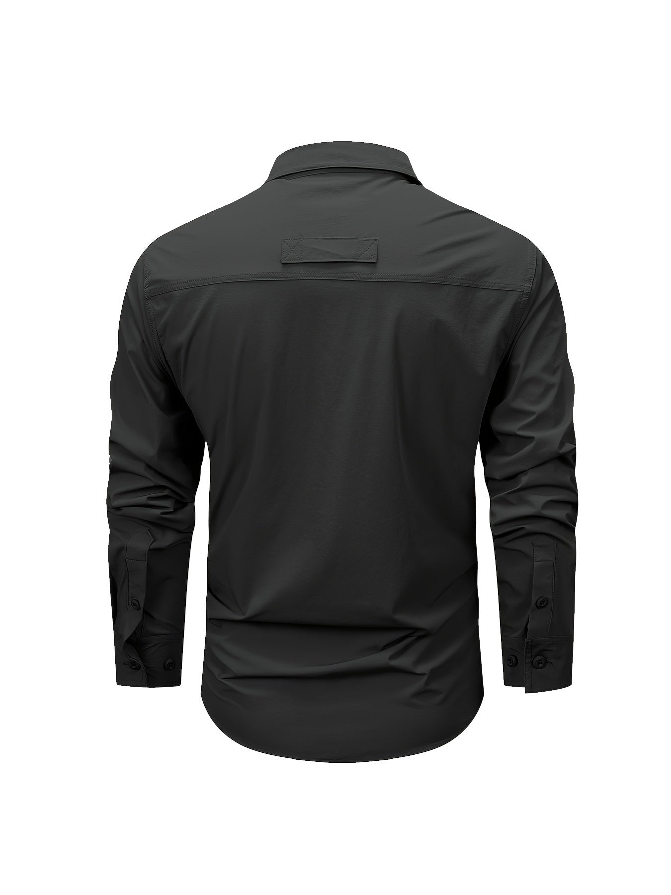 Crispen - Quick-drying Outdoor Shirt with Long Sleeve and Multi-pockets for Men