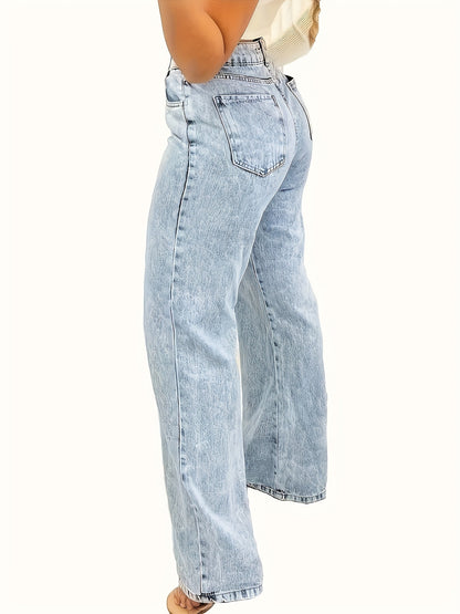 Bea - High-Waisted Stretchy Denim Jeans for Women