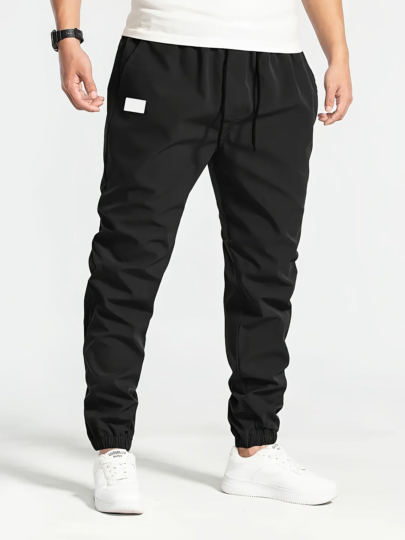 Drew - Casual Drawstring Cargo Pants with Loose Fit with Multiple Pockets for Men