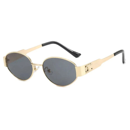 Trada - Oval Frame Sunglasses