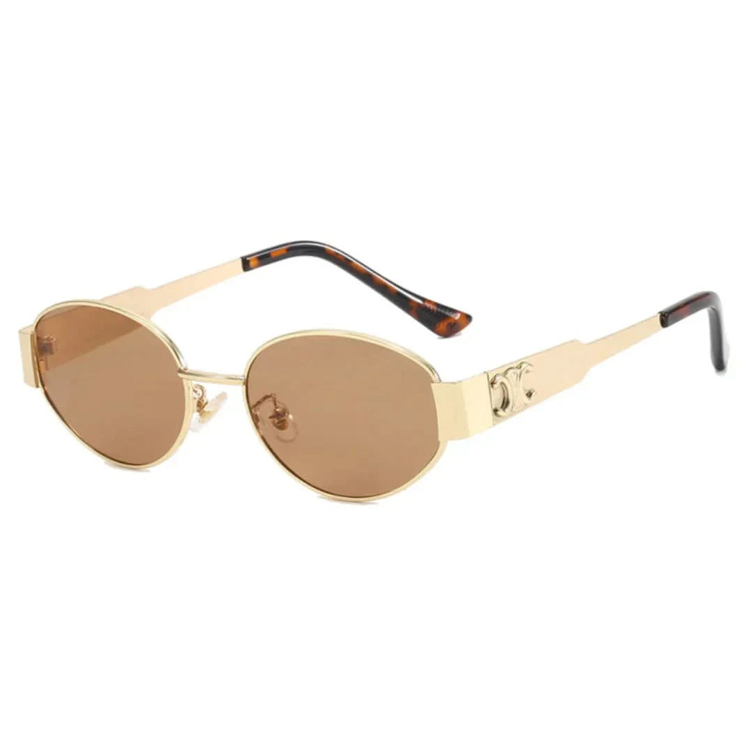 Trada - Oval Frame Sunglasses