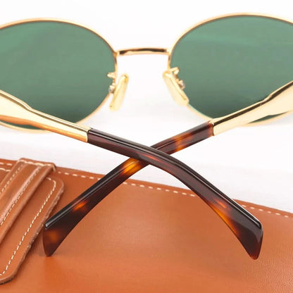 Trada - Oval Frame Sunglasses