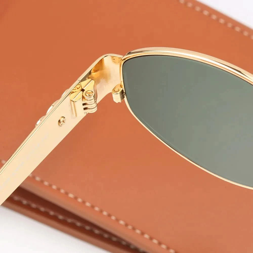 Trada - Oval Frame Sunglasses