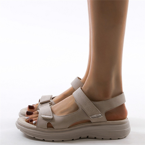 Adelaide - Beige Sports Sandals for Women