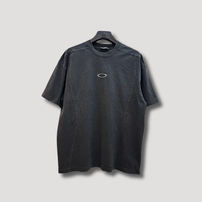 Robin - Men's Vintage Black Washed Shirt