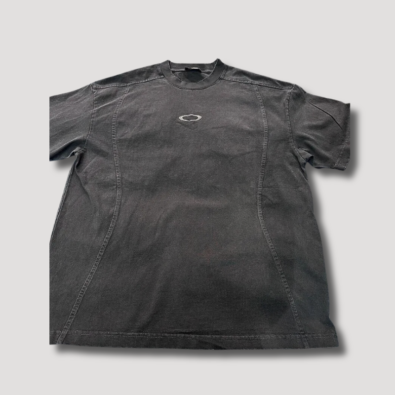 Robin - Men's Vintage Black Washed Shirt