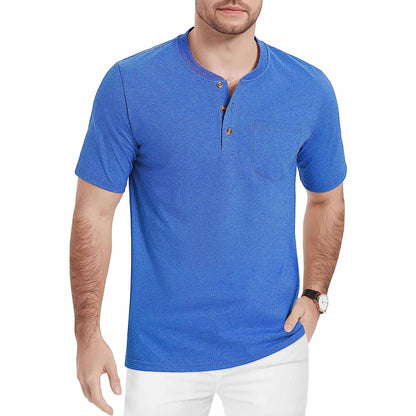 Caleb - Men's Henley T-Shirt