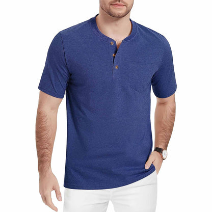 Caleb - Men's Henley T-Shirt