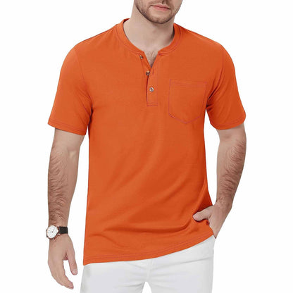 Caleb - Men's Henley T-Shirt