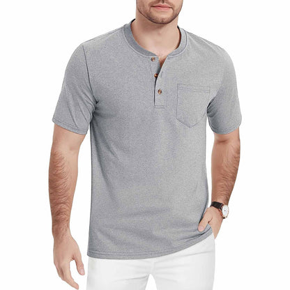 Caleb - Men's Henley T-Shirt