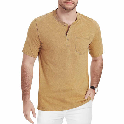 Caleb - Men's Henley T-Shirt