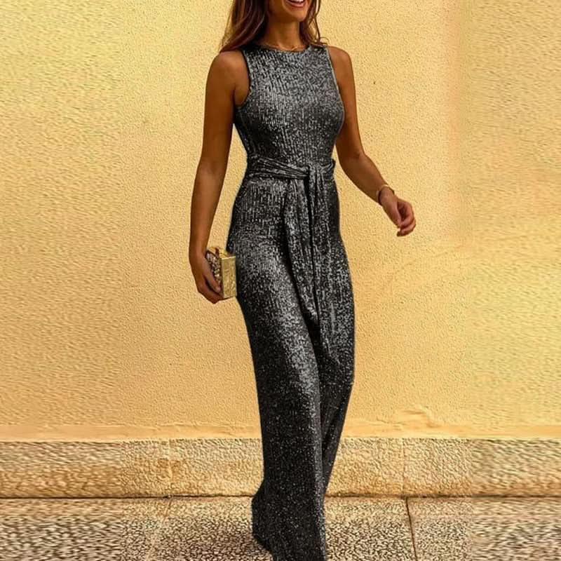 Emily - Women's Glitter Jumpsuit