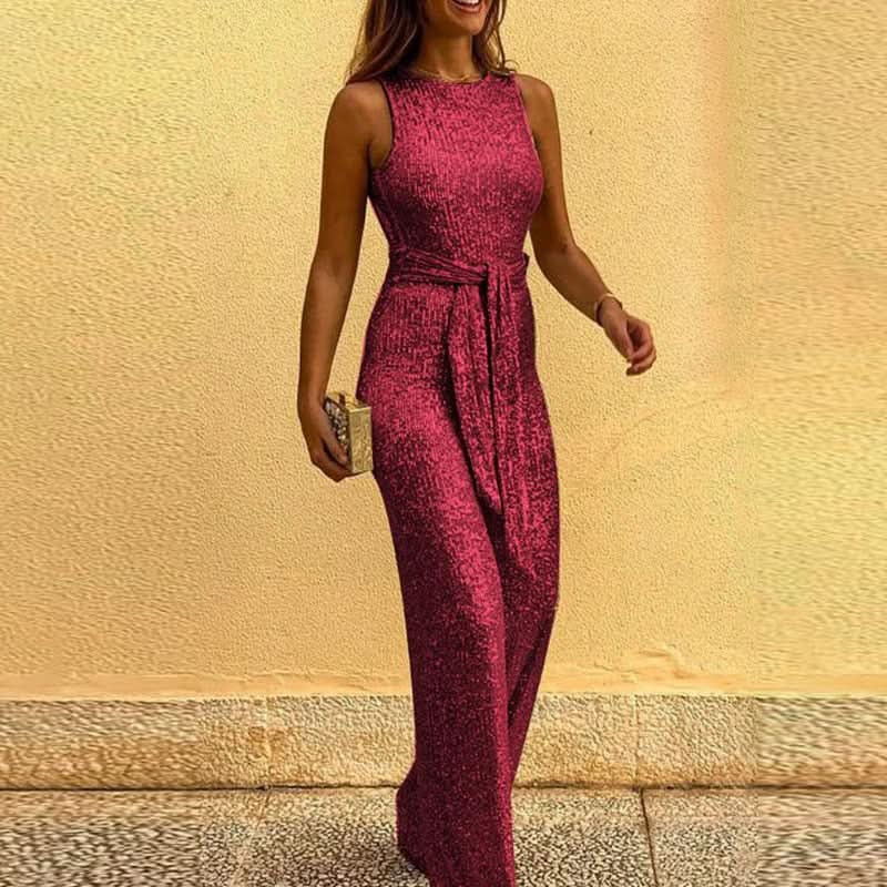 Emily - Women's Glitter Jumpsuit