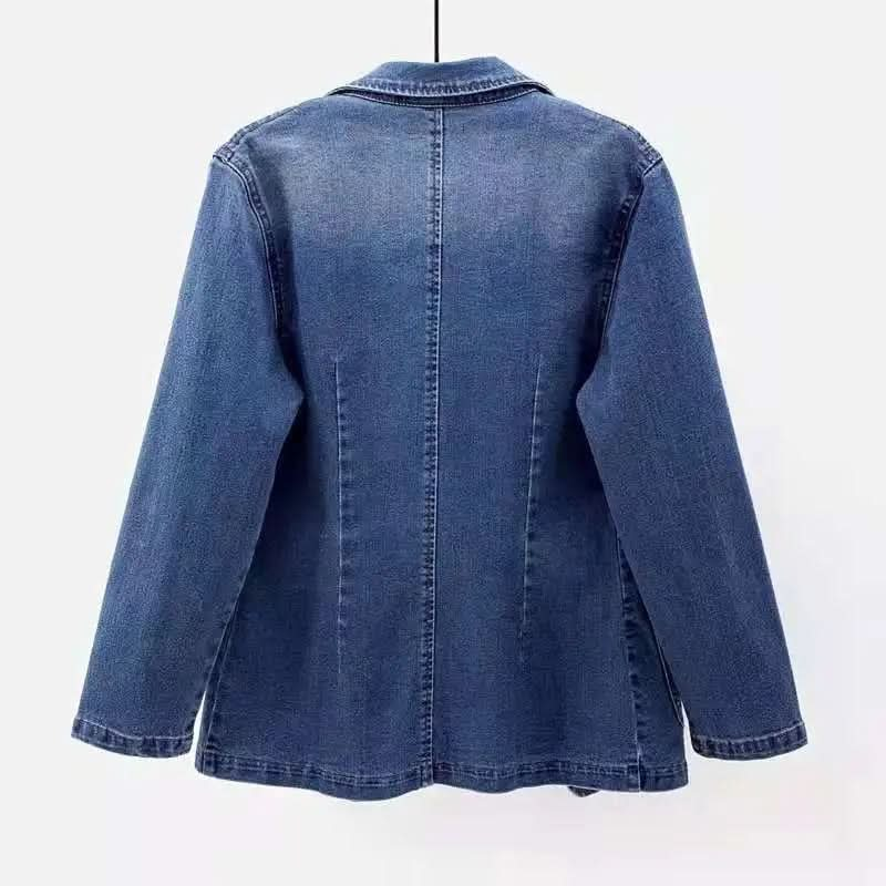 Natalie - Women's Denim Blazer