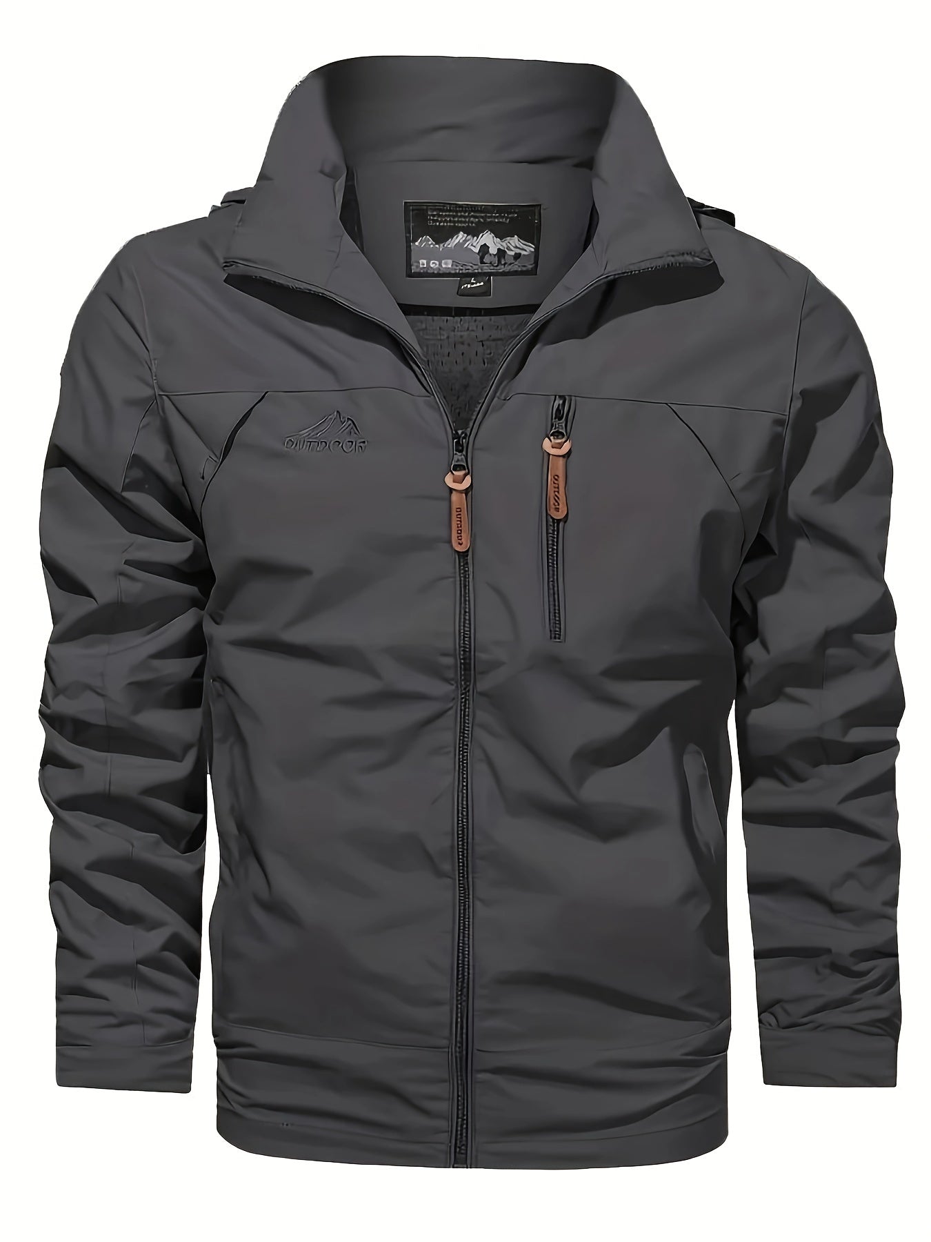 Lewis – Men's Waterproof & Windproof Hooded Jacket