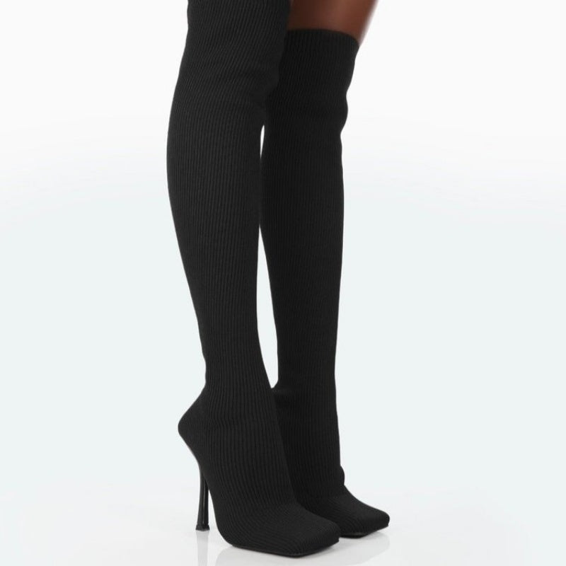 Tamara – Fashionable Over The Knee Thigh High Boots