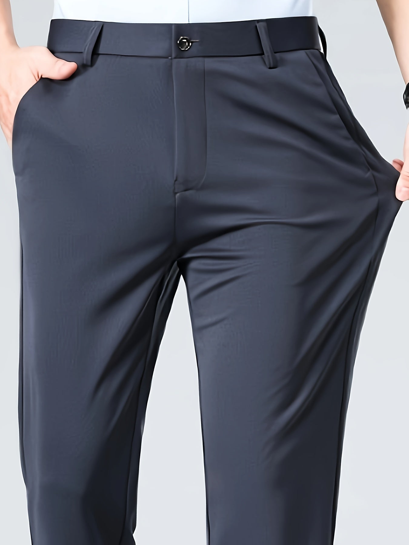 Russell – Men's Formal Trousers with Pockets