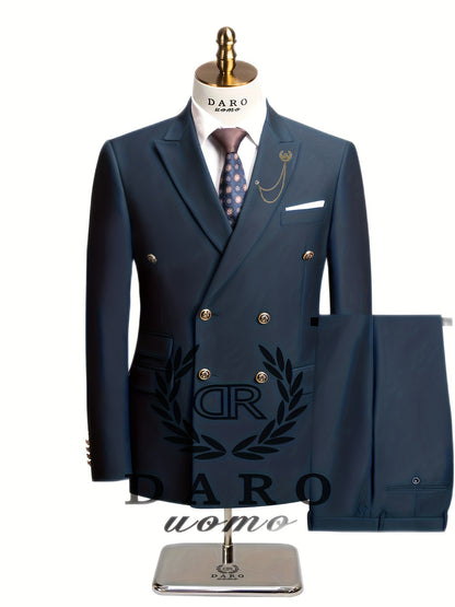 Michael – Men's Fashion Suit Set with Double Breasted Jacket