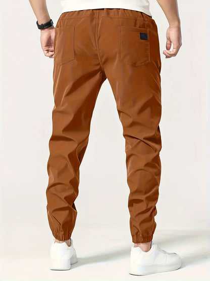 Drew - Casual Drawstring Cargo Pants with Loose Fit with Multiple Pockets for Men