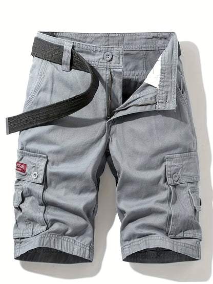 Jerry - Classic Design Cargo Shorts with Multi Pocket and Belt for Men