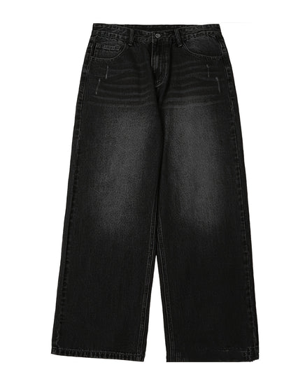 Nathan - Loose Fit Wide Leg Jeans for Men