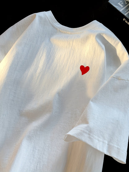 Elliot – Heart Print Summer T-Shirt