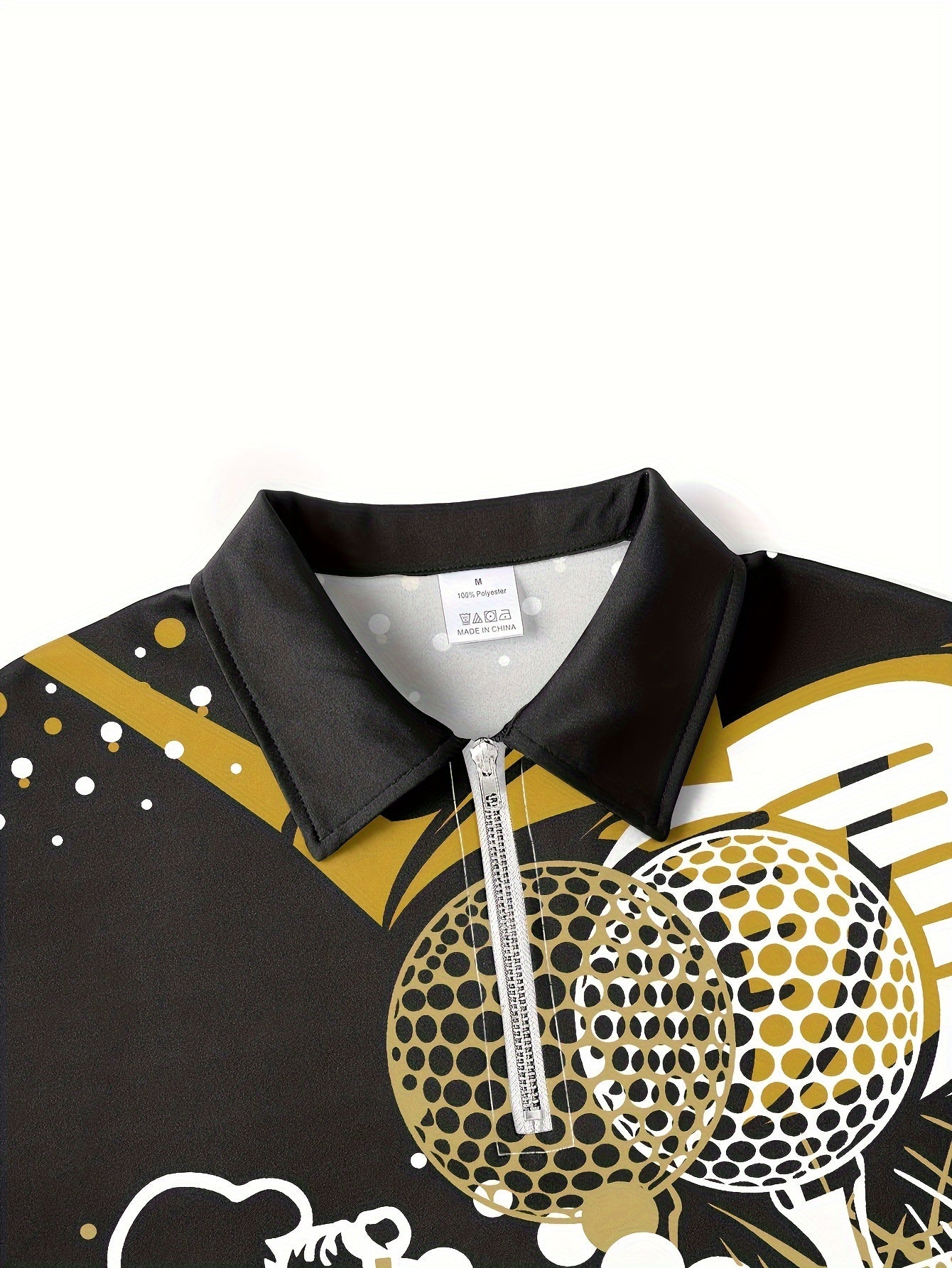 Nathaniel - Casual Shirt with Unique Color Block Design and Zip Detail for Men