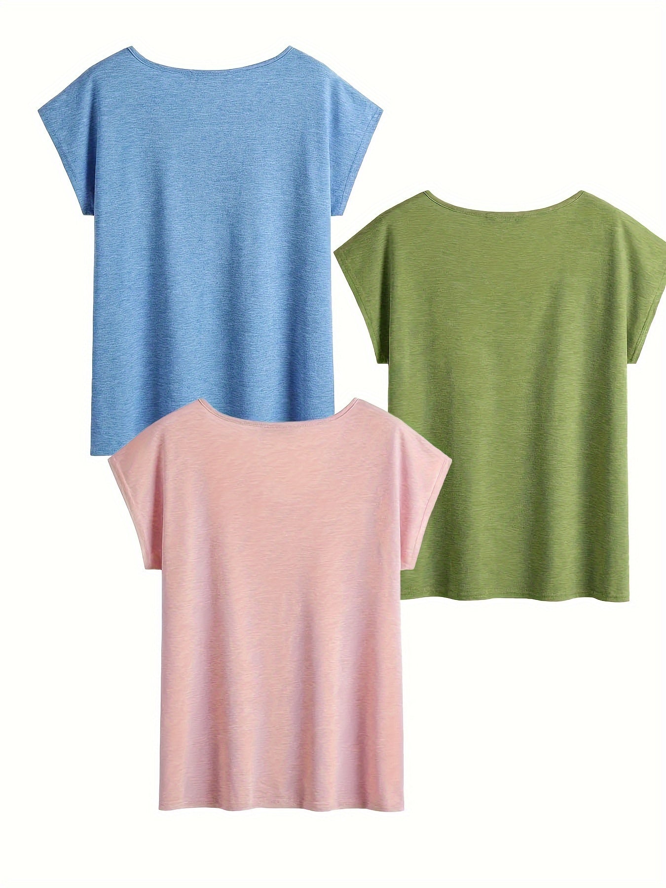 Sarah - Casual V-Neck T-Shirt - Summer Edition