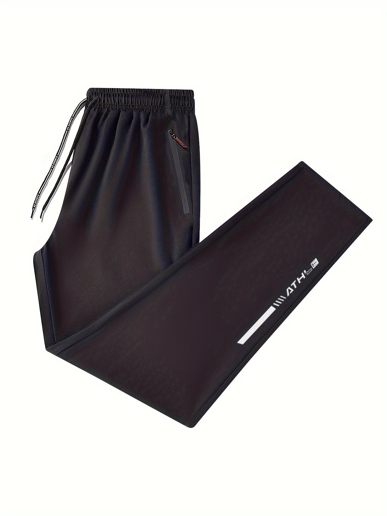 Wesley - Track Pants with Zipper Pockets and Drawstring for Men