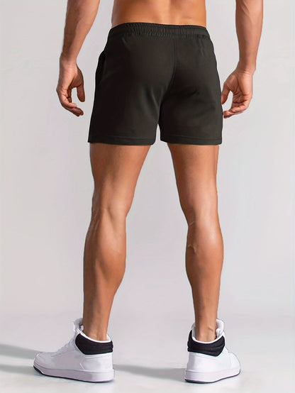 Ethan - 3pcs Sport Shorts with Smiling Face Print for Men