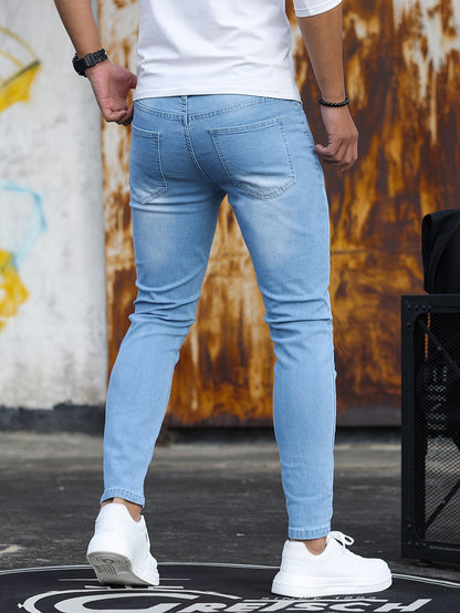 Dirk - Skinny Fit Stretch Denim Pants for Men