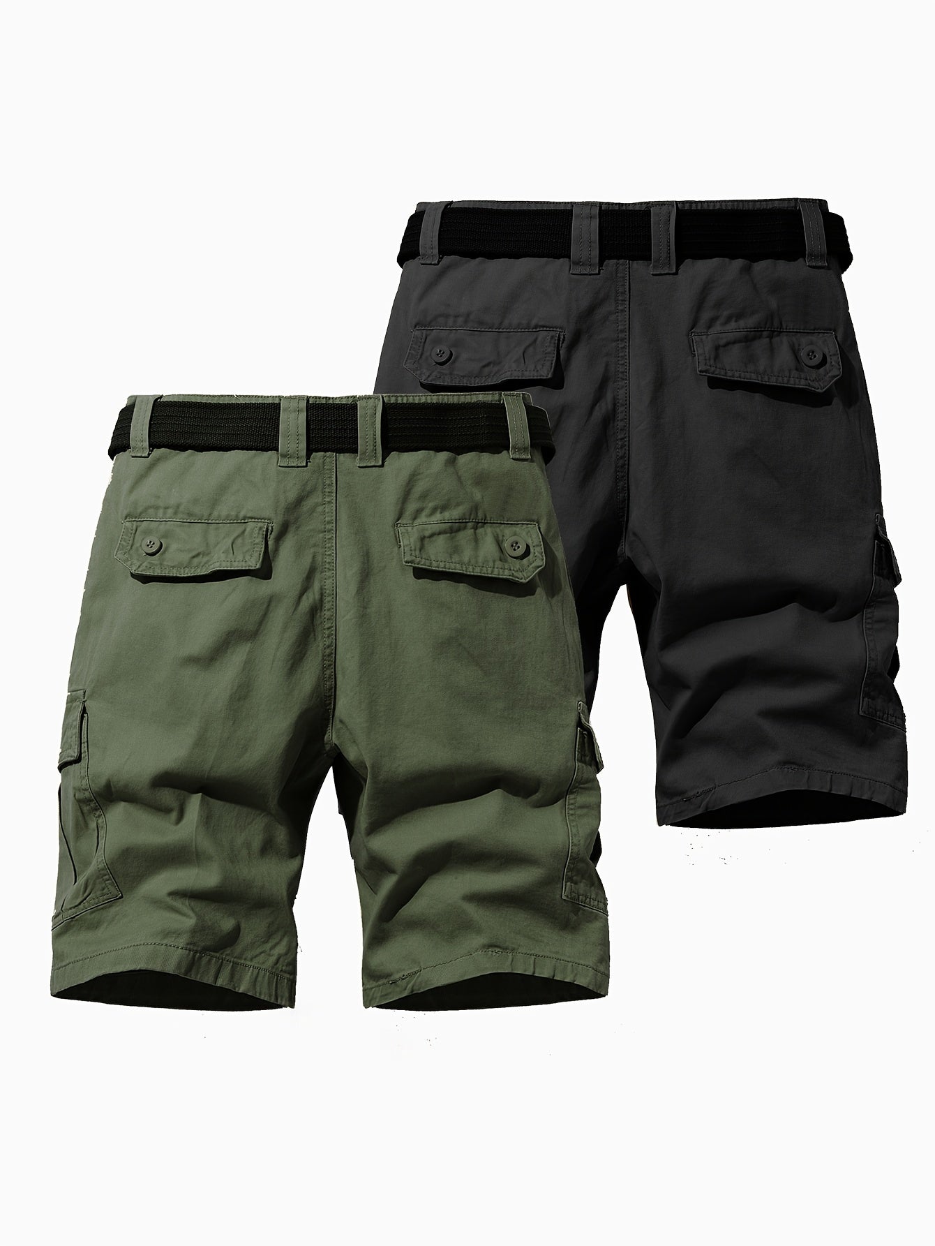 Jordan - 2 Pieces Cargo Shorts with Multi Pockets for Men