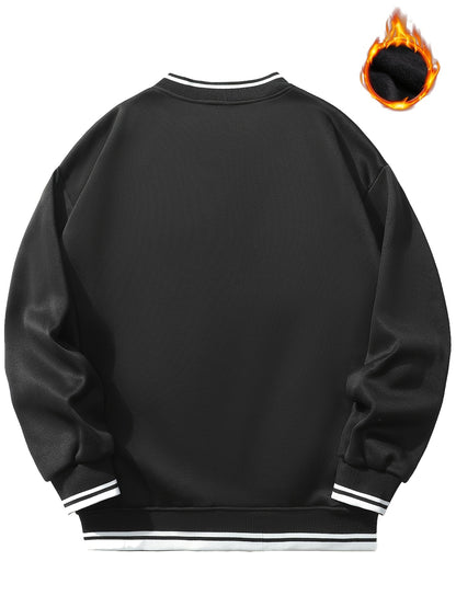 Max – Varsity Style Baseball Collar Jacket