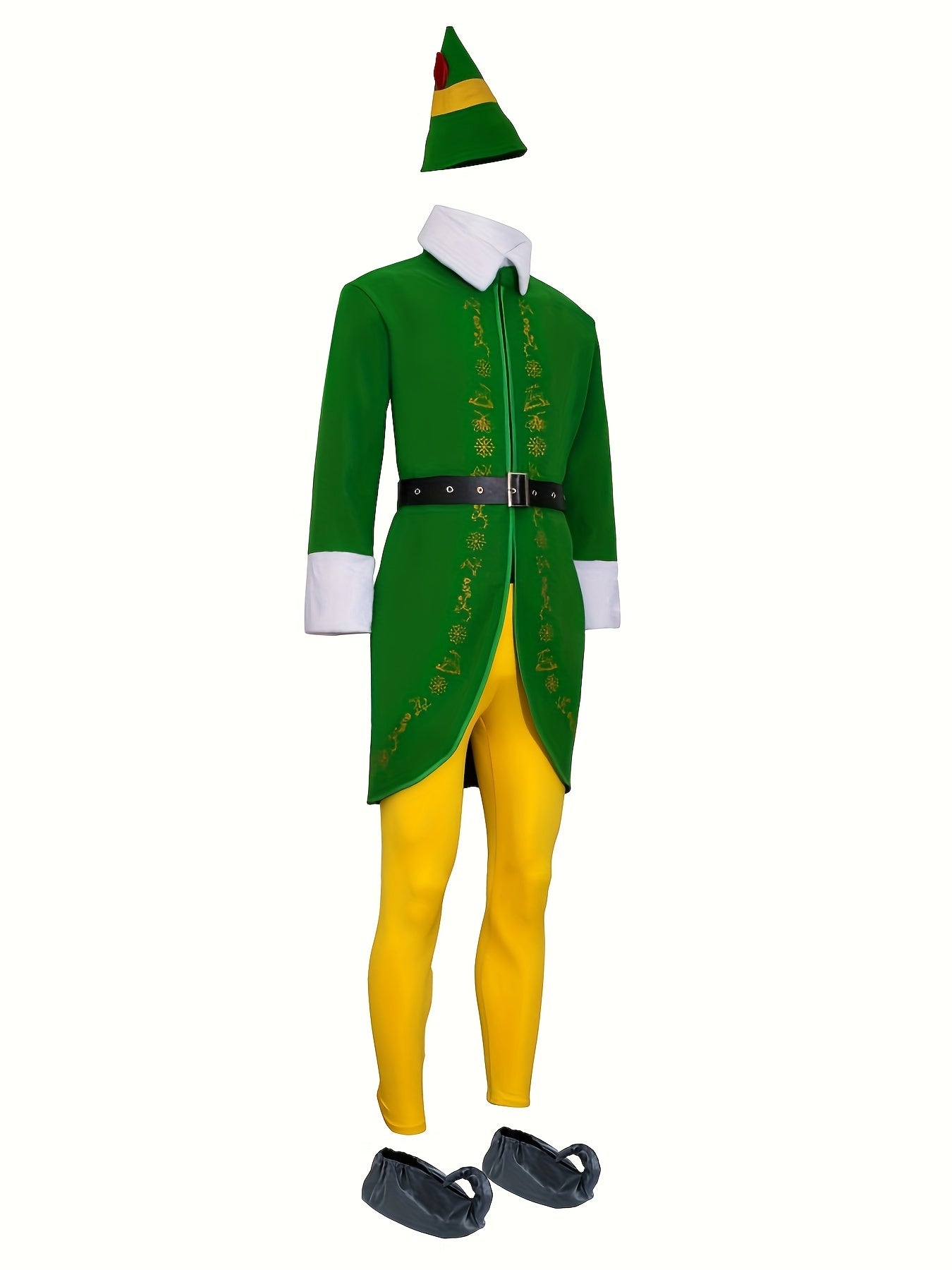 Alvin - Costume Set with Cute The Elf Gnome for Men