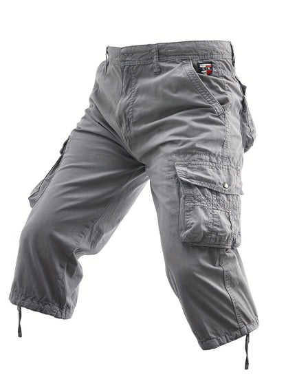 Mark - Outdoor Long Cargo Shorts with Loose Fit and Multi-Pocket for Men