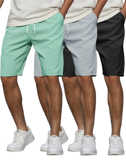 Jack - 3pcs Lightweight Breathable Shorts for Men