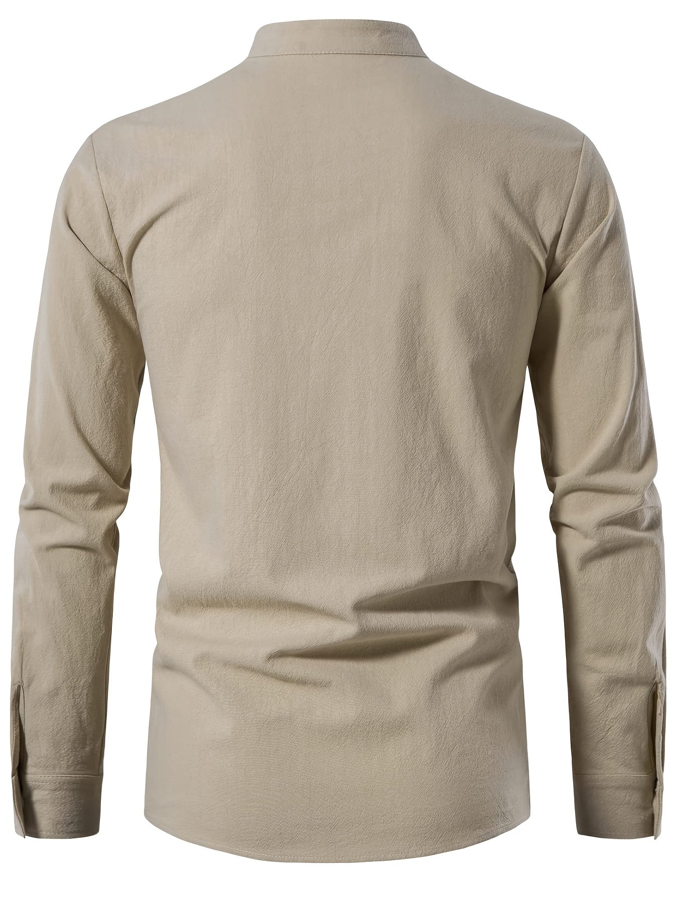 Samuel - Long Sleeve Retro Shirt with Medieval Renaissance Pirate Style and Lace Up for Men