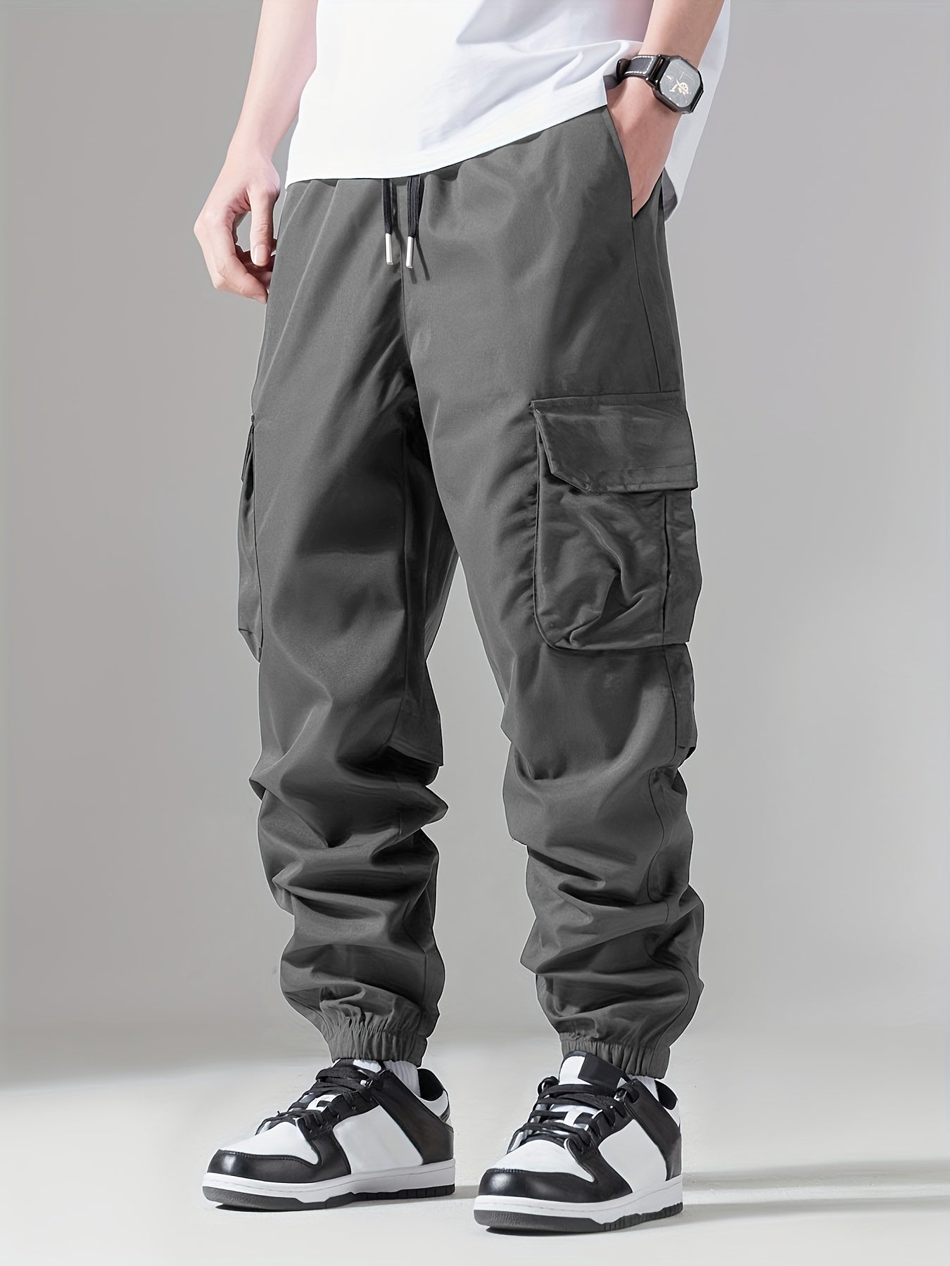 Warren – Men's Multi-pocket Cargo Joggers for Spring and Fall