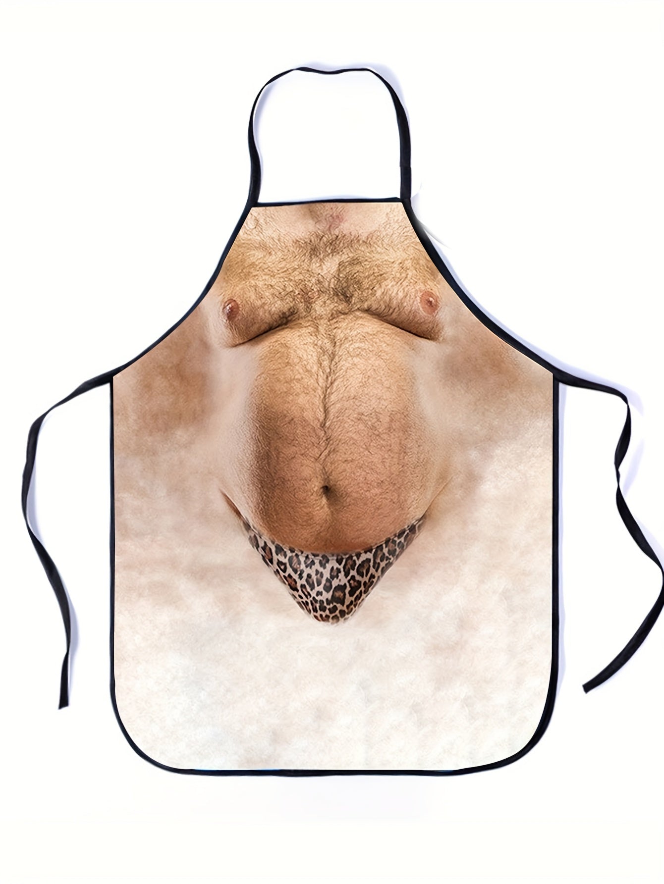 Joel – Funny Belly Print Kitchen Apron