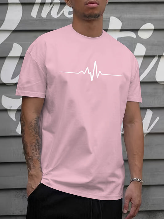 Ethan - Comfortable Summer T-shirt with Creative Print for Men