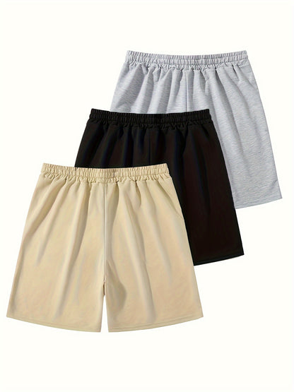 Jerry – 3pcs Breathable Drawstring Shorts for Outdoor Sports