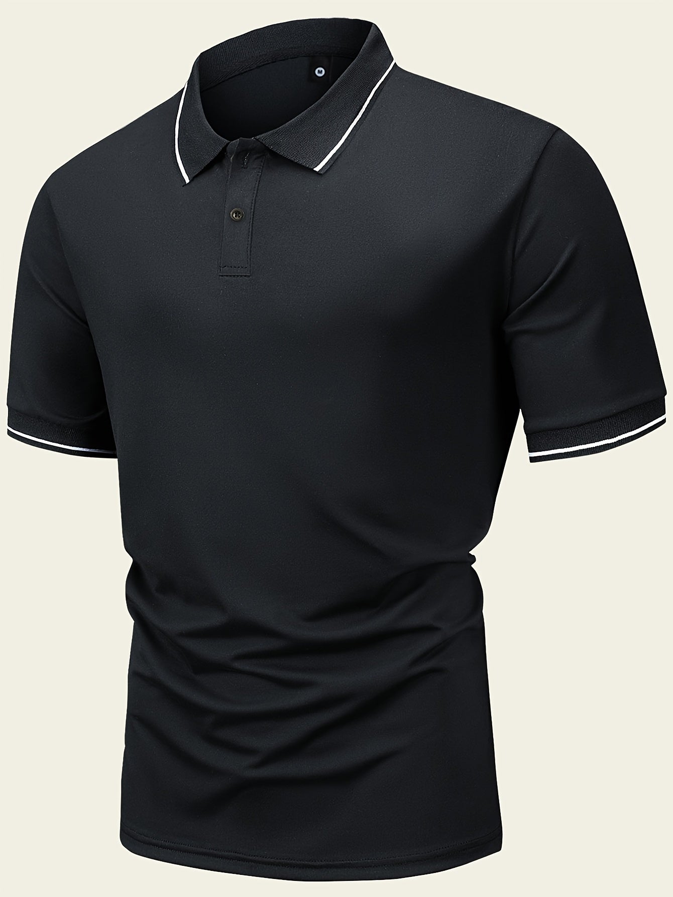 Pedro - 5pcs Polo Shirt with Color Block Lapel Collar for Men