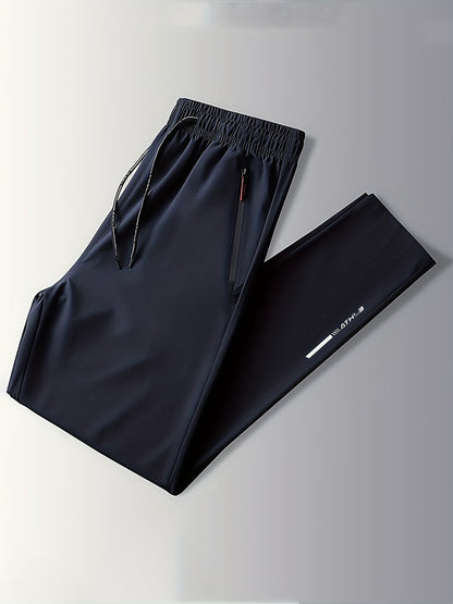 Wesley - Track Pants with Zipper Pockets and Drawstring for Men